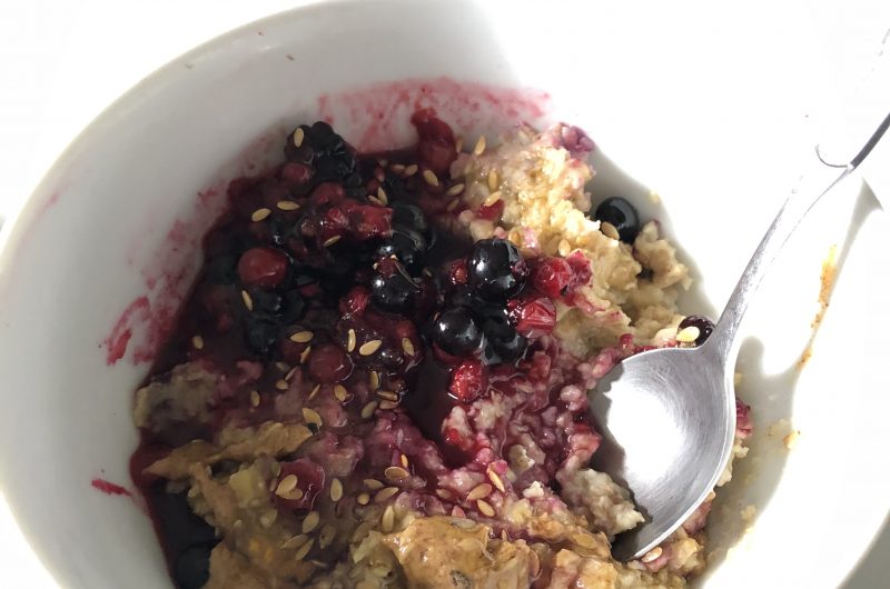 Warming Vegan Oatmeal